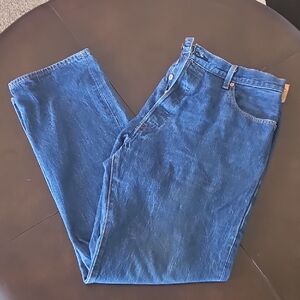 Levi's Men's Straight Fit Blue Denim Jeans